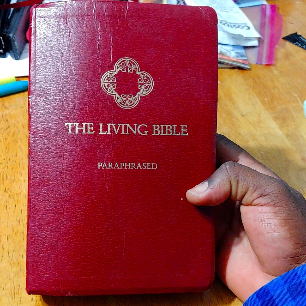 The Living Bible Paraphrased - Red Cover